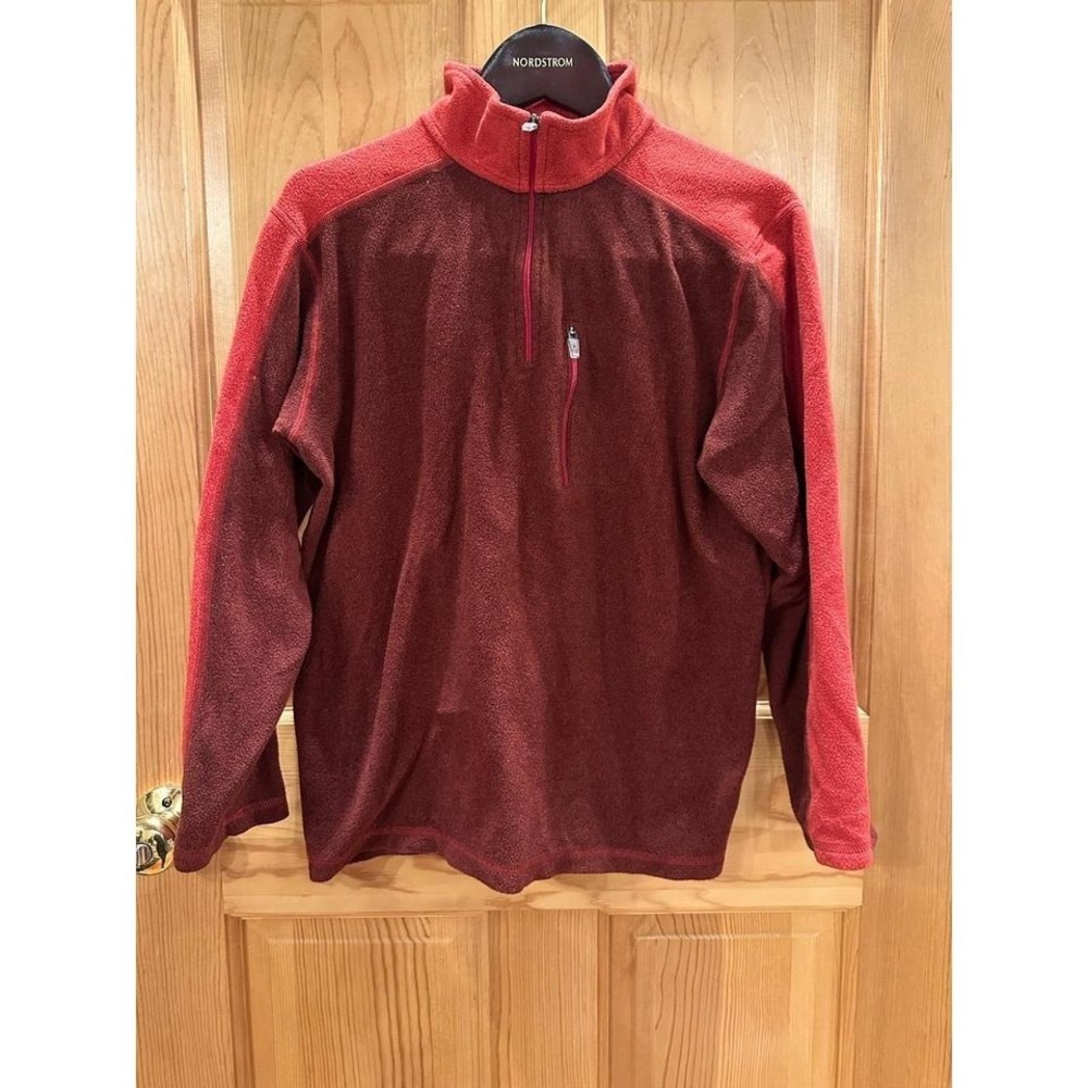 L.L. Bean kids 1/4 zip Fleece Large 14-16
